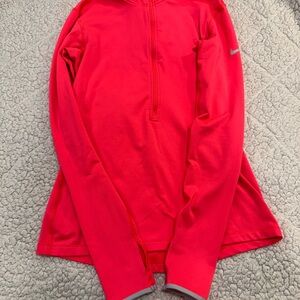 Nike neon pink Long Sleeve Pullover